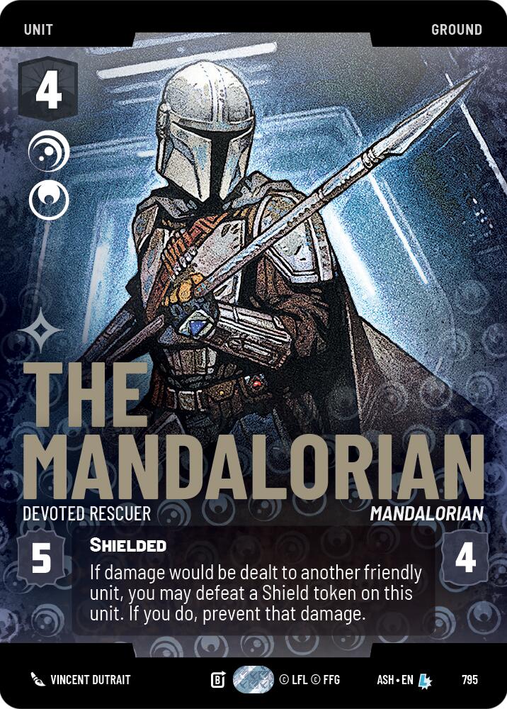 The Mandalorian - Devoted Rescuer (795) (Prestige) (795) [Ashes of the Empire] | Shuffle n Cut Hobbies & Games