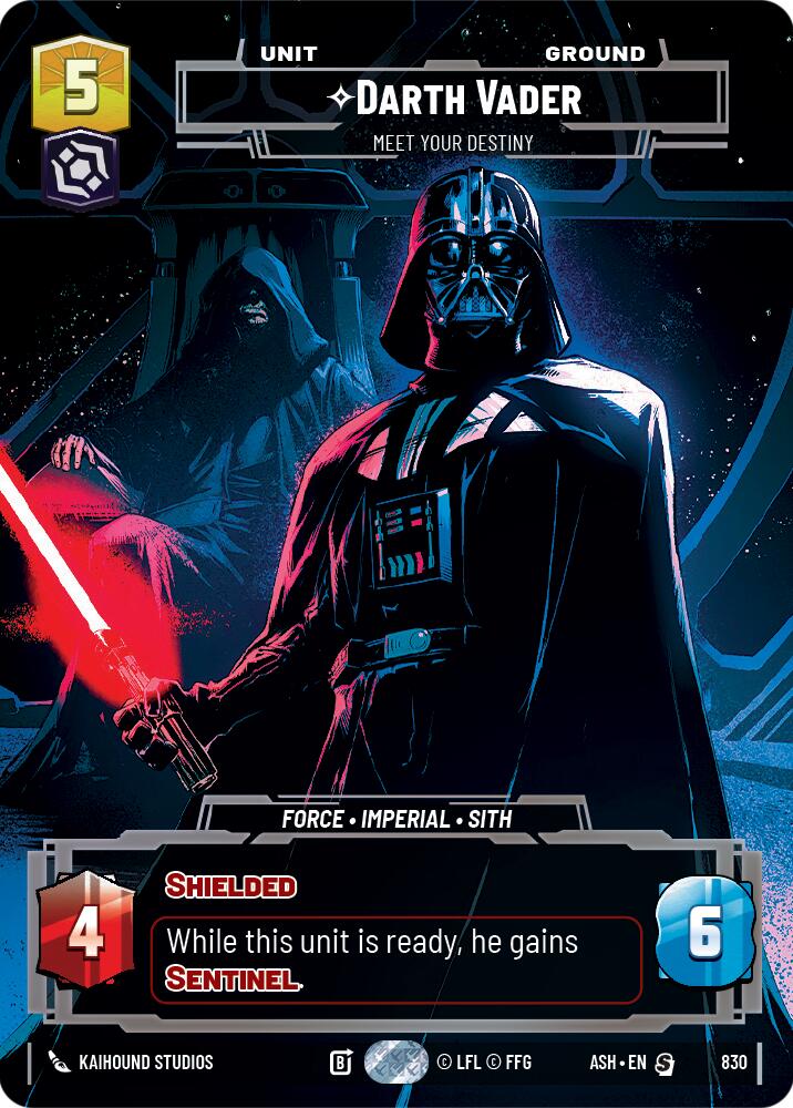 Darth Vader - Meet Your Destiny (830) (Prestige) (830) [Ashes of the Empire] | Shuffle n Cut Hobbies & Games