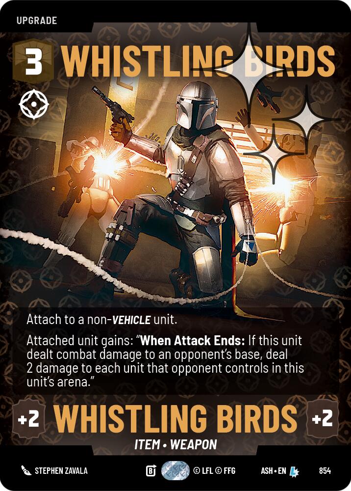 Whistling Birds (854) (Prestige Foil) (854) [Ashes of the Empire] | Shuffle n Cut Hobbies & Games