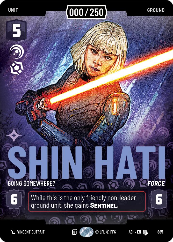 Shin Hati - Going Somewhere? (885) (Serialized) (885) [Ashes of the Empire] | Shuffle n Cut Hobbies & Games