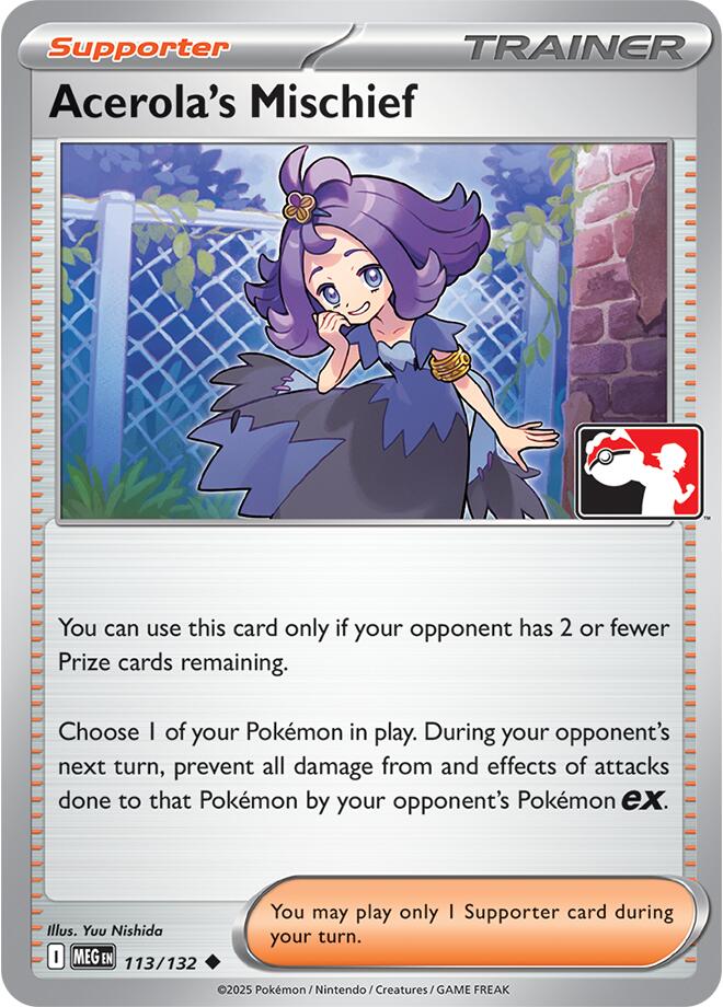 Acerola's Mischief (113/132) [Prize Pack Series Nine] | Shuffle n Cut Hobbies & Games