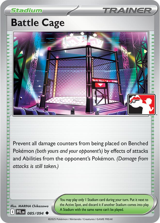 Battle Cage (085/094) [Prize Pack Series Nine] | Shuffle n Cut Hobbies & Games