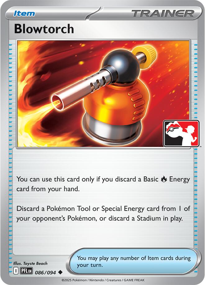 Blowtorch (086/094) [Prize Pack Series Nine] | Shuffle n Cut Hobbies & Games