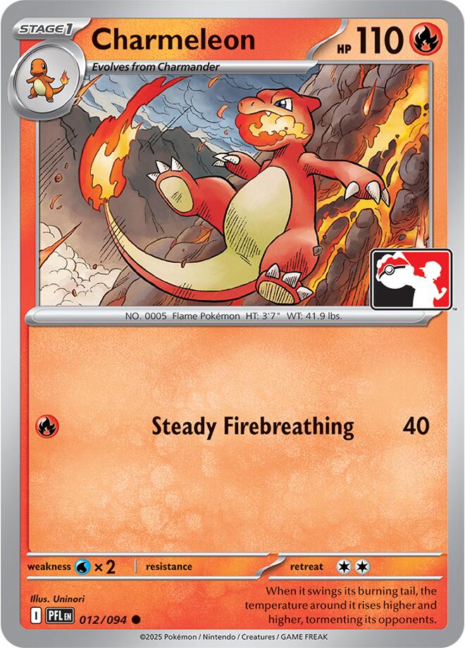 Charmeleon (012/094) [Prize Pack Series Nine] | Shuffle n Cut Hobbies & Games