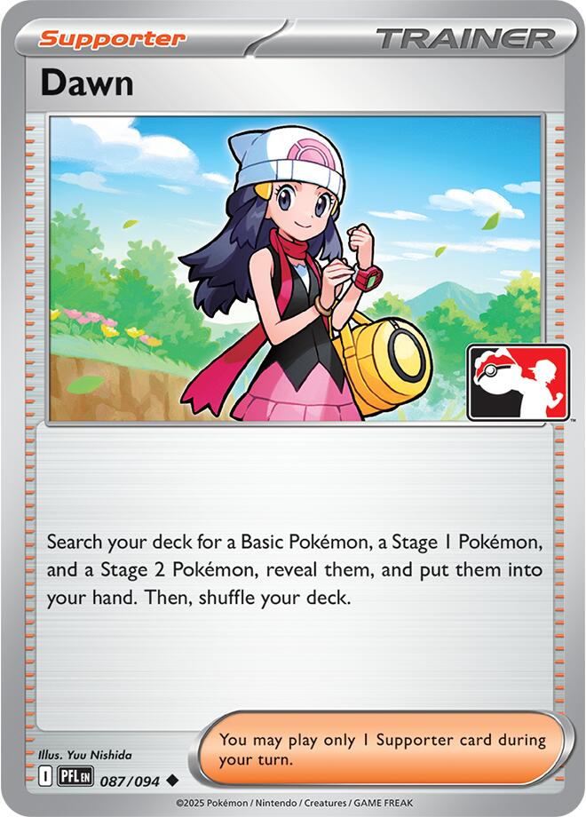 Dawn (087/094) [Prize Pack Series Nine] | Shuffle n Cut Hobbies & Games