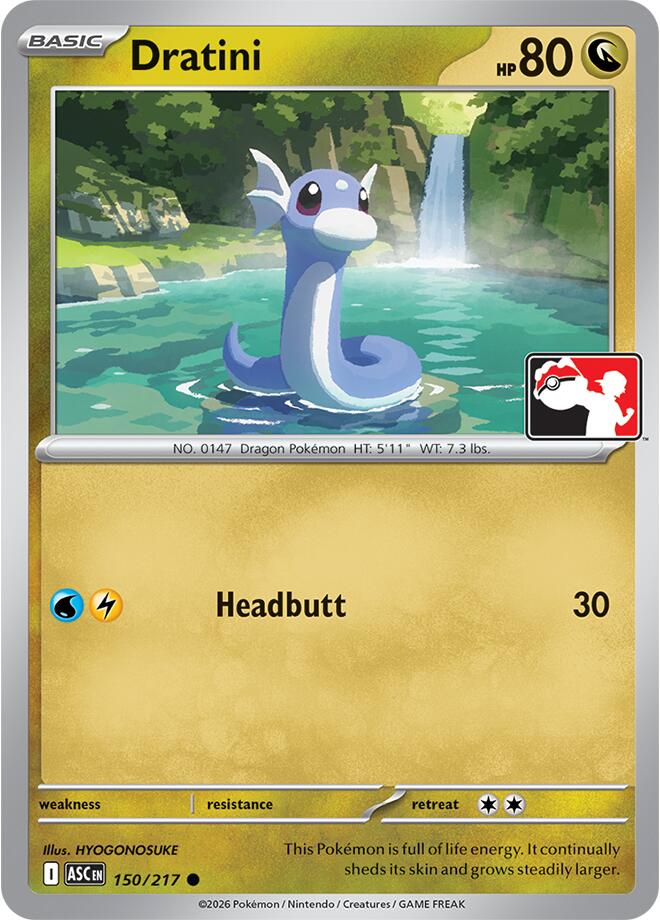 Dratini (150/217) [Prize Pack Series Nine] | Shuffle n Cut Hobbies & Games