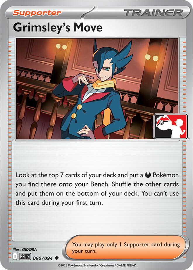 Grimsley's Move (090/094) [Prize Pack Series Nine] | Shuffle n Cut Hobbies & Games