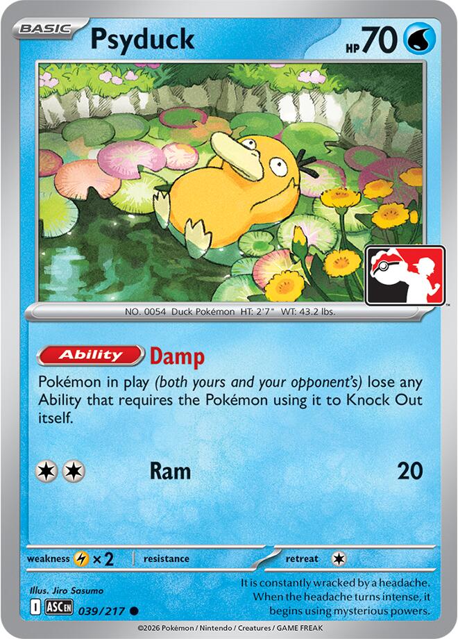 Psyduck (039/217) [Prize Pack Series Nine] | Shuffle n Cut Hobbies & Games