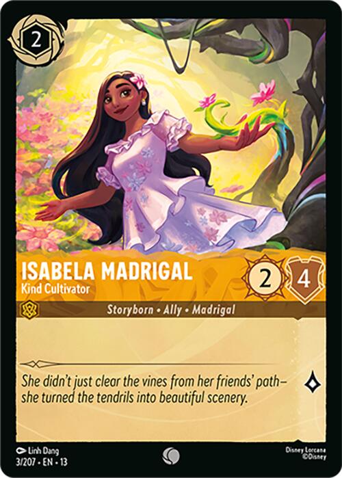Isabela Madrigal - Kind Cultivator (3/207) [Attack of the Vine!] | Shuffle n Cut Hobbies & Games