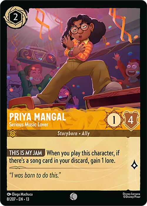 Priya Mangal - Serious Music Lover (8/207) [Attack of the Vine!] | Shuffle n Cut Hobbies & Games