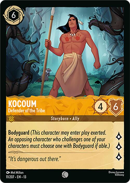 Kocoum - Defender of the Tribe (11/207) [Attack of the Vine!] | Shuffle n Cut Hobbies & Games
