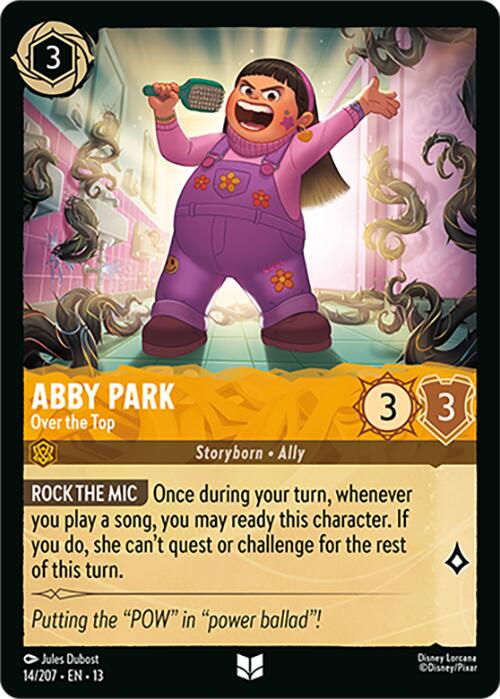 Abby Park - Over the Top (14/207) [Attack of the Vine!] | Shuffle n Cut Hobbies & Games