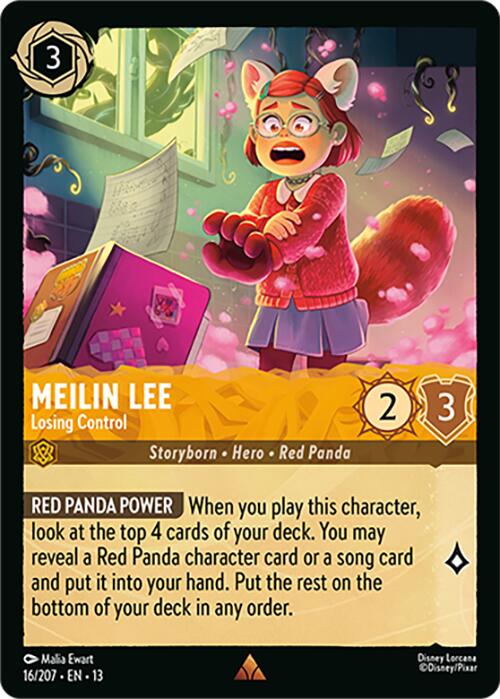 Meilin Lee - Losing Control (16/207) [Attack of the Vine!] | Shuffle n Cut Hobbies & Games