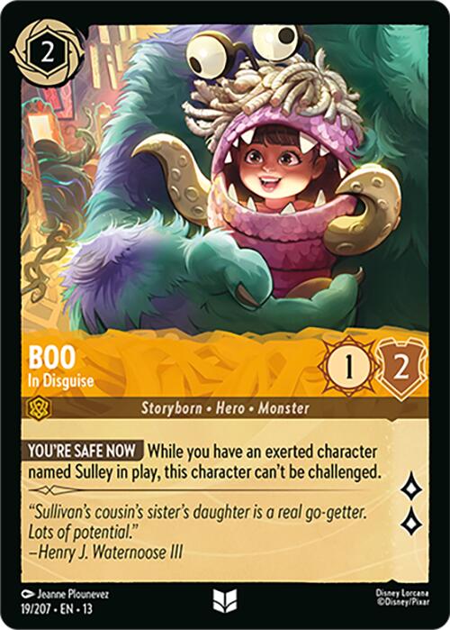 Boo - In Disguise (19/207) [Attack of the Vine!] | Shuffle n Cut Hobbies & Games