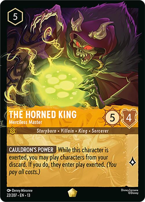 The Horned King - Merciless Master (22/207) [Attack of the Vine!] | Shuffle n Cut Hobbies & Games