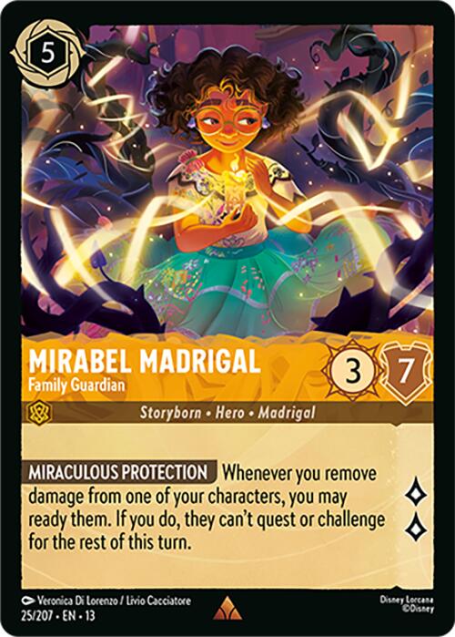 Mirabel Madrigal - Family Guardian (25/207) [Attack of the Vine!] | Shuffle n Cut Hobbies & Games