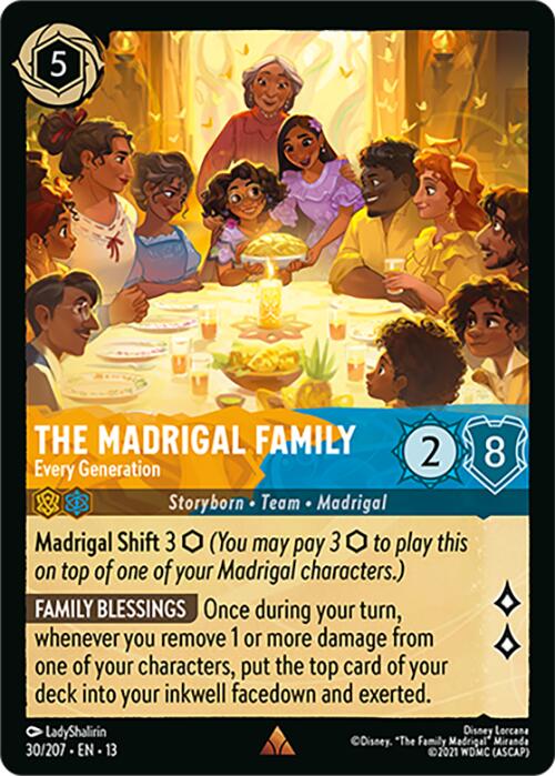 The Madrigal Family - Every Generation (30/207) [Attack of the Vine!] | Shuffle n Cut Hobbies & Games