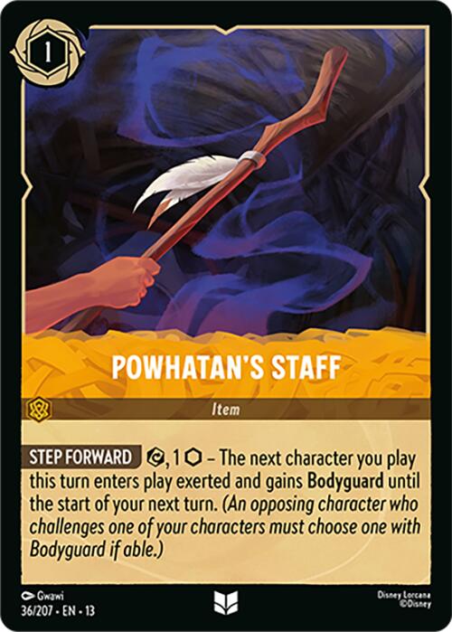 Powhatan's Staff (36/207) [Attack of the Vine!] | Shuffle n Cut Hobbies & Games