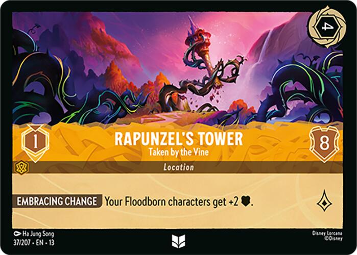 Rapunzel's Tower - Taken by the Vine (37/207) [Attack of the Vine!] | Shuffle n Cut Hobbies & Games