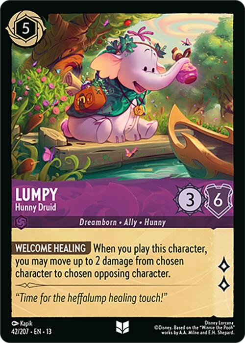 Lumpy - Hunny Druid (42/207) [Attack of the Vine!] | Shuffle n Cut Hobbies & Games