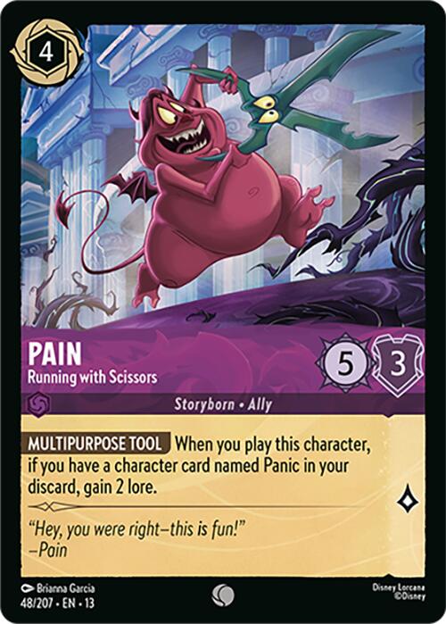 Pain - Running with Scissors (48/207) [Attack of the Vine!] | Shuffle n Cut Hobbies & Games