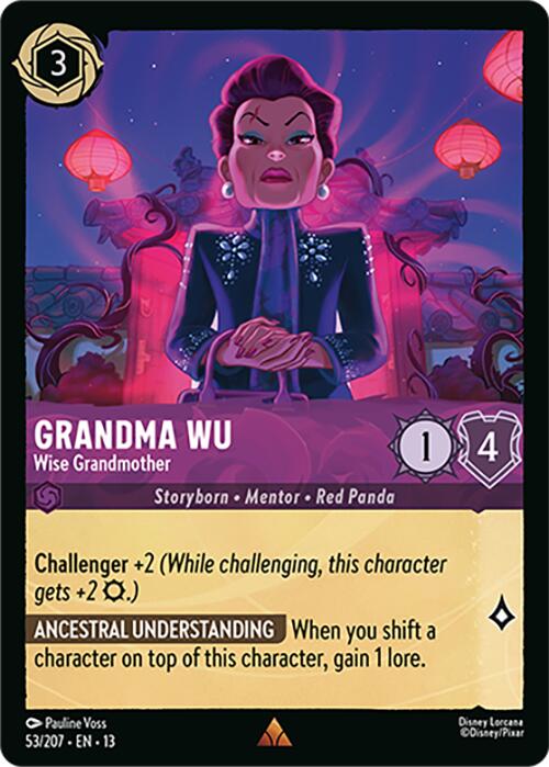 Grandma Wu - Wise Grandmother (53/207) [Attack of the Vine!] | Shuffle n Cut Hobbies & Games