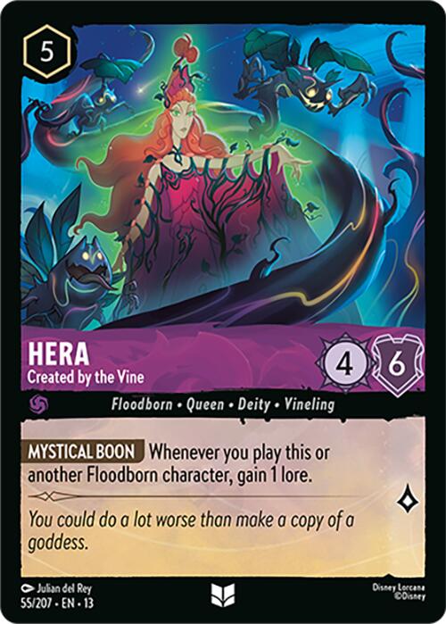 Hera - Created by the Vine (55/207) [Attack of the Vine!] | Shuffle n Cut Hobbies & Games