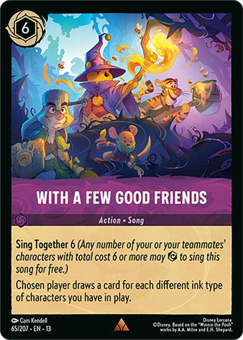 With a Few Good Friends (65/207) [Attack of the Vine!] | Shuffle n Cut Hobbies & Games