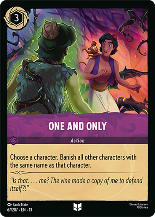 One and Only (67/207) [Attack of the Vine!] | Shuffle n Cut Hobbies & Games