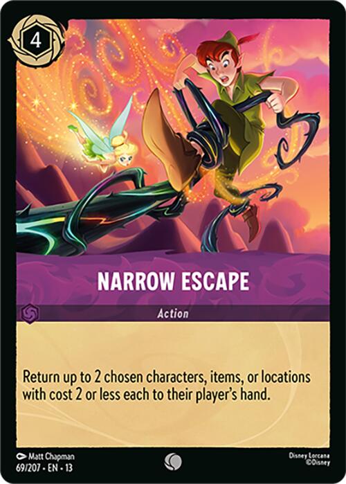 Narrow Escape (69/207) [Attack of the Vine!] | Shuffle n Cut Hobbies & Games