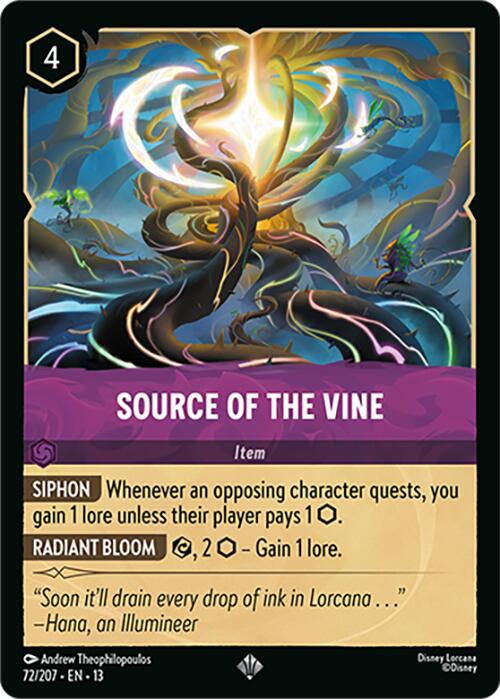 Source of the Vine (72/207) [Attack of the Vine!] | Shuffle n Cut Hobbies & Games