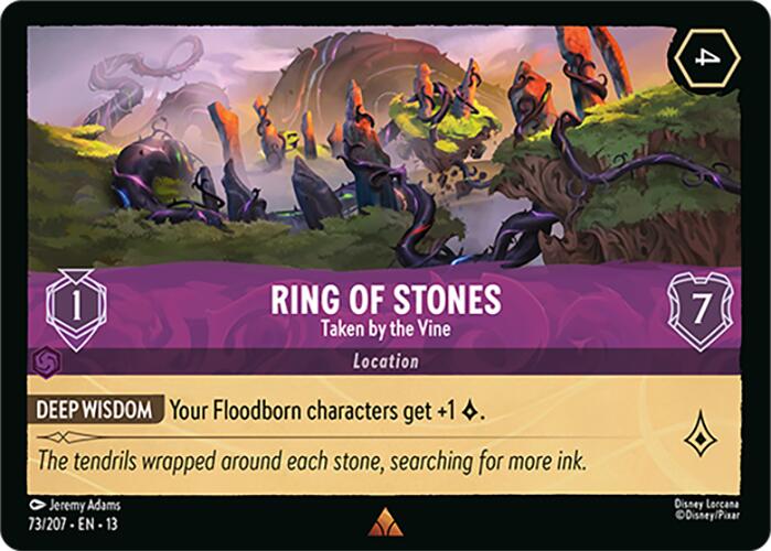Ring of Stones - Taken by the Vine (73/207) [Attack of the Vine!] | Shuffle n Cut Hobbies & Games