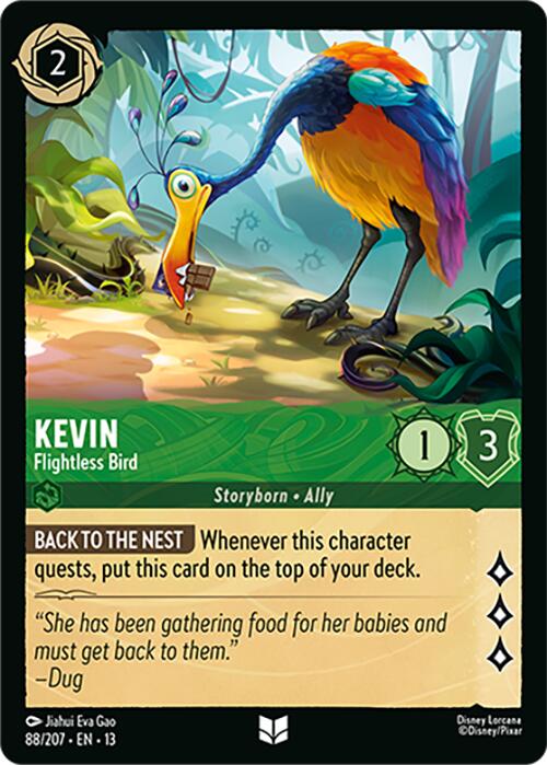 Kevin - Flightless Bird (88/207) [Attack of the Vine!] | Shuffle n Cut Hobbies & Games