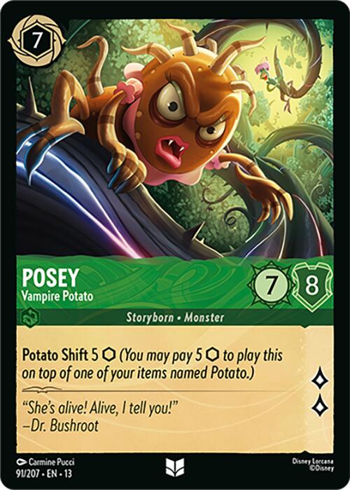 Posey - Vampire Potato (91/207) [Attack of the Vine!] | Shuffle n Cut Hobbies & Games