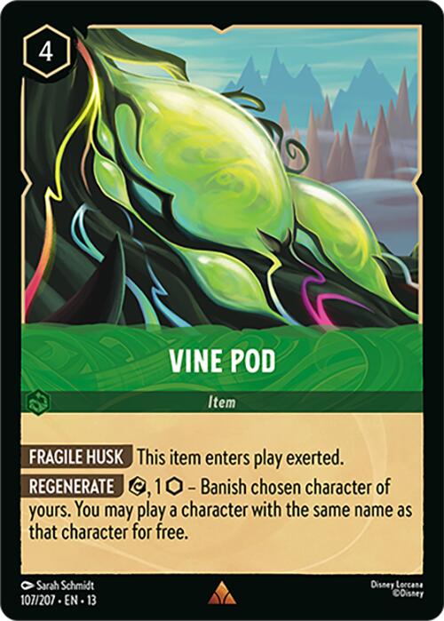 Vine Pod (107/207) [Attack of the Vine!] | Shuffle n Cut Hobbies & Games