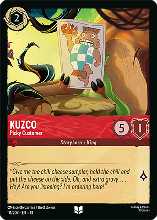 Kuzco - Picky Customer (111/204) [Attack of the Vine!] | Shuffle n Cut Hobbies & Games