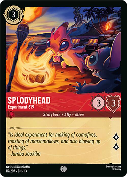 Splodyhead - Experiment 619 (117/207) [Attack of the Vine!] | Shuffle n Cut Hobbies & Games