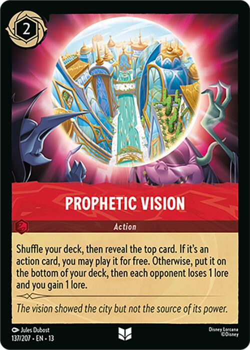Prophetic Vision (137/207) [Attack of the Vine!] | Shuffle n Cut Hobbies & Games