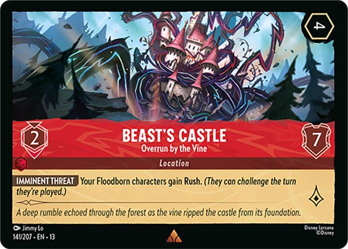 Beast's Castle - Overrun by the Vine (141/207) [Attack of the Vine!] | Shuffle n Cut Hobbies & Games