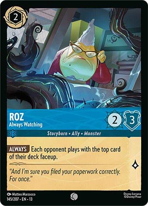 Roz - Always Watching (145/207) [Attack of the Vine!] | Shuffle n Cut Hobbies & Games