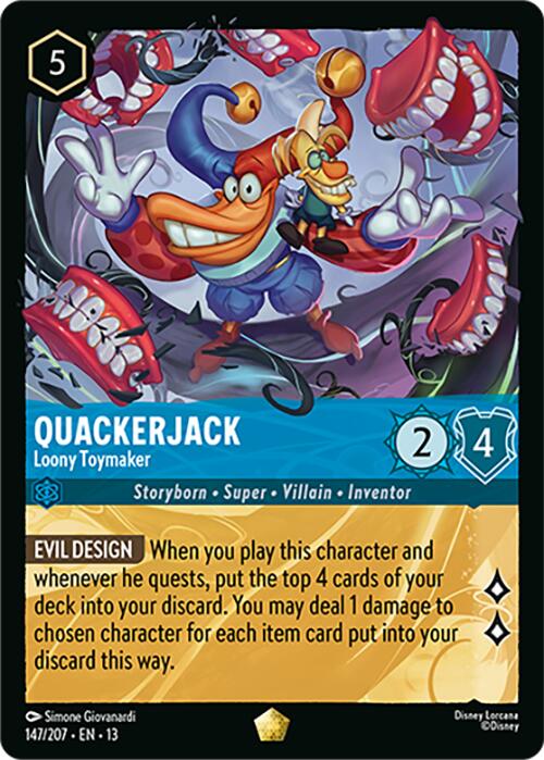 Quackerjack - Loony Toymaker (147/207) [Attack of the Vine!] | Shuffle n Cut Hobbies & Games