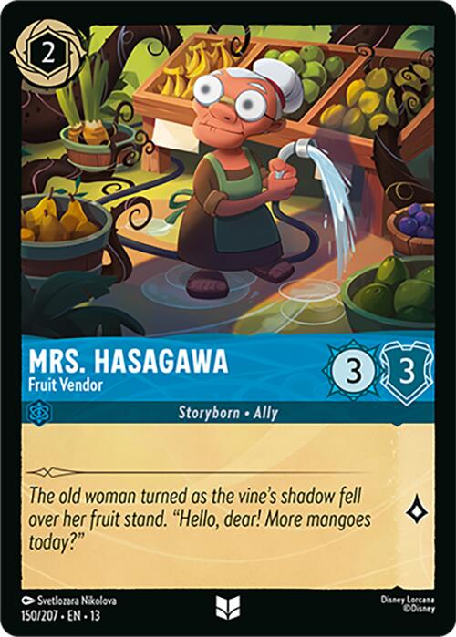 Mrs. Hasagawa - Fruit Vendor (150/207) [Attack of the Vine!] | Shuffle n Cut Hobbies & Games