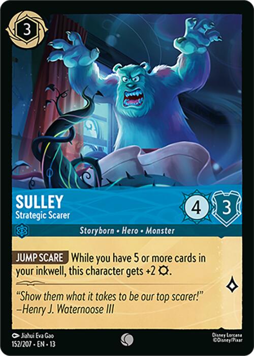 Sulley - Strategic Scarer (152/207) [Attack of the Vine!] | Shuffle n Cut Hobbies & Games