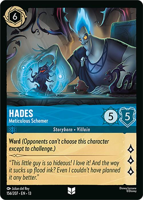 Hades - Meticulous Schemer (156/207) [Attack of the Vine!] | Shuffle n Cut Hobbies & Games
