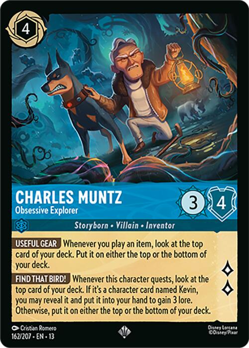Charles Muntz - Obsessive Explorer (162/207) [Attack of the Vine!] | Shuffle n Cut Hobbies & Games