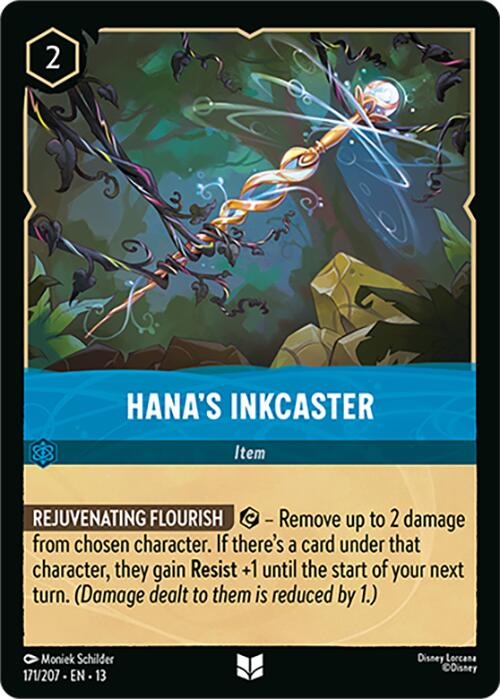Hana's Inkcaster (171/207) [Attack of the Vine!] | Shuffle n Cut Hobbies & Games