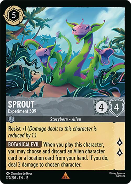 Sprout - Experiment 509 (179/207) [Attack of the Vine!] | Shuffle n Cut Hobbies & Games