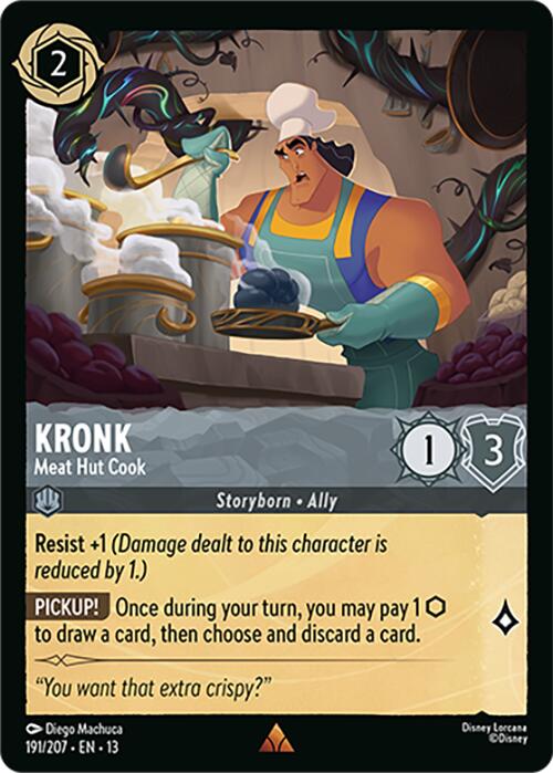 Kronk - Meat Hut Cook (191/207) [Attack of the Vine!] | Shuffle n Cut Hobbies & Games
