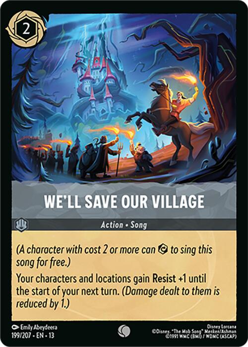 We'll Save Our Village (199/207) [Attack of the Vine!] | Shuffle n Cut Hobbies & Games