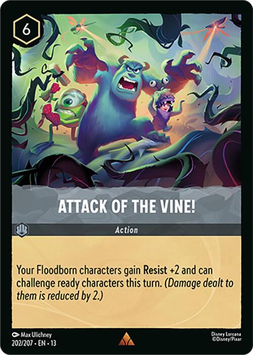 Attack of the Vine! (202/207) [Attack of the Vine!] | Shuffle n Cut Hobbies & Games